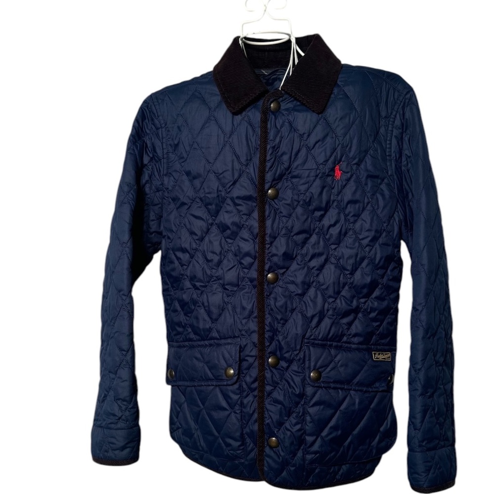 Ralph Lauren Boys/Girls Hooded Barn Jacket ~  Water Repellant Quilted Jacket